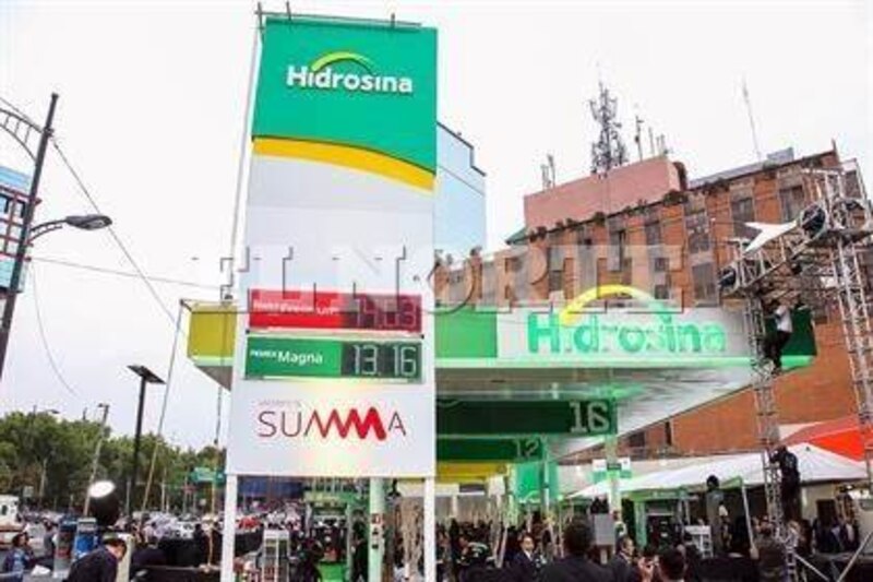 Nueva gasolinera Hidrosina