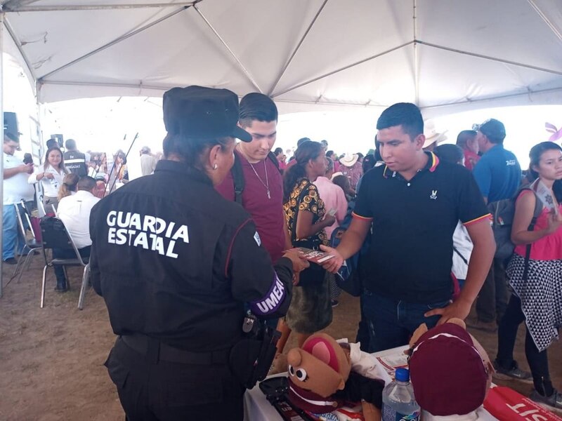 Guardia Estatal da información a la ciudadanía