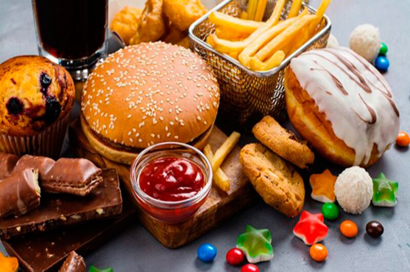 La comida chatarra es perjudicial para la salud