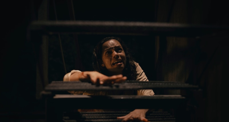 La mujer en la ventana