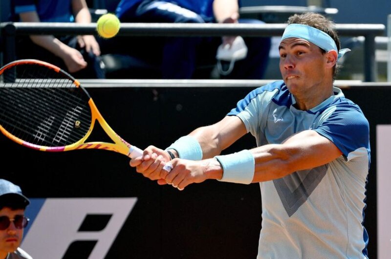 Nadal en acción