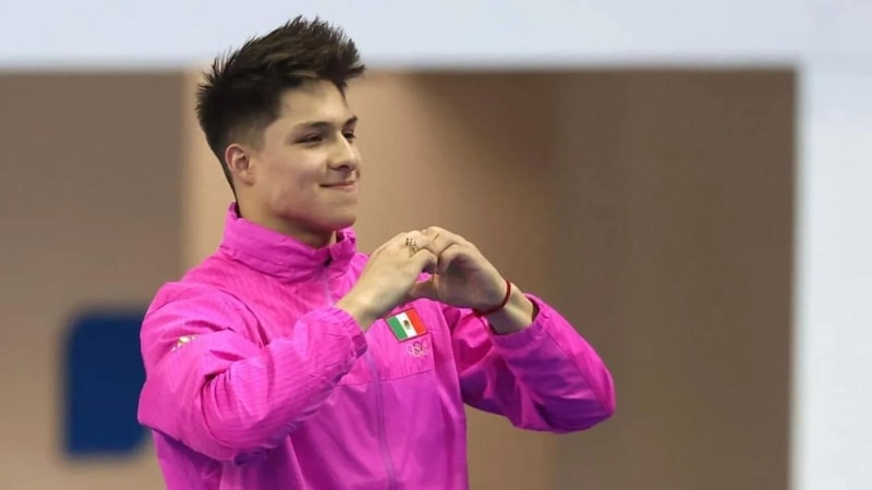 El gimnasta mexicano Daniel Corral se prepara para competir en los Juegos Olímpicos de Tokio 2020.