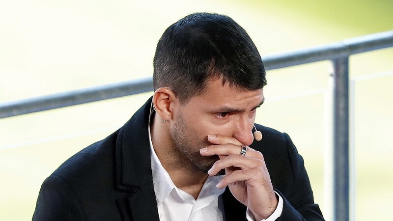 La emotiva despedida de un jugador de fútbol
