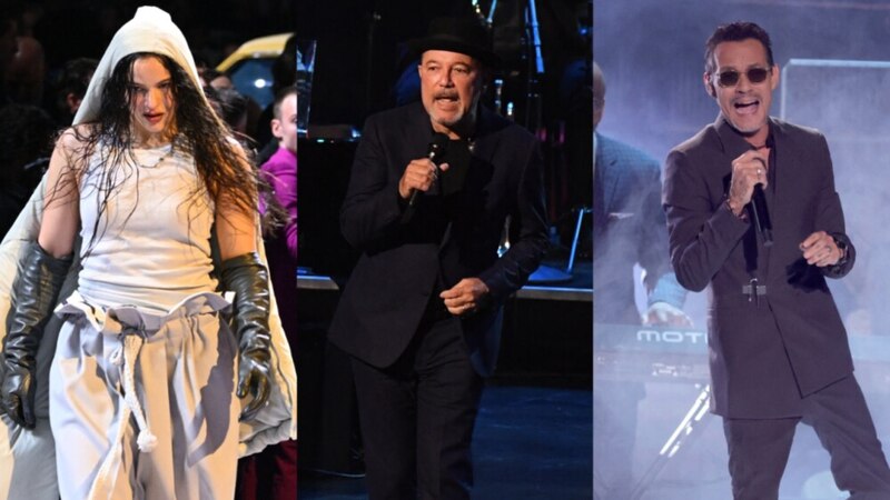 Rosalía, Fito Páez y Marc Anthony cantan juntos en los Latin Grammy 2022