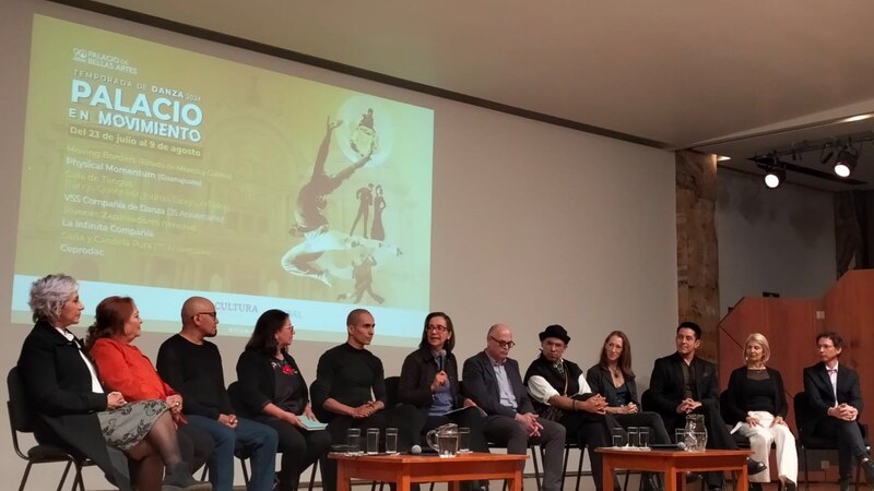 Presentación de la Temporada de Danza 2024 en el Palacio de Bellas Artes