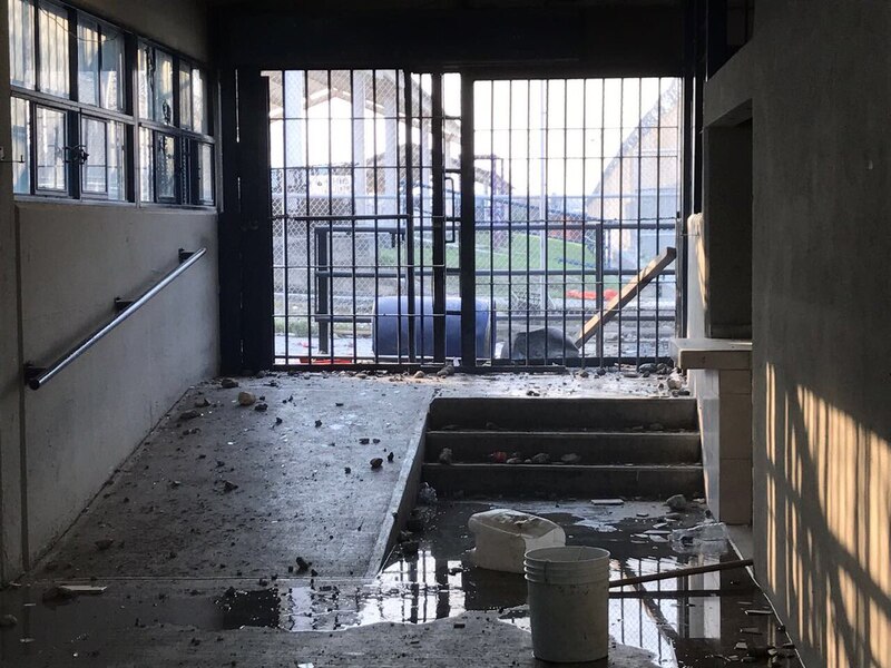 Instalaciones deportivas abandonadas
