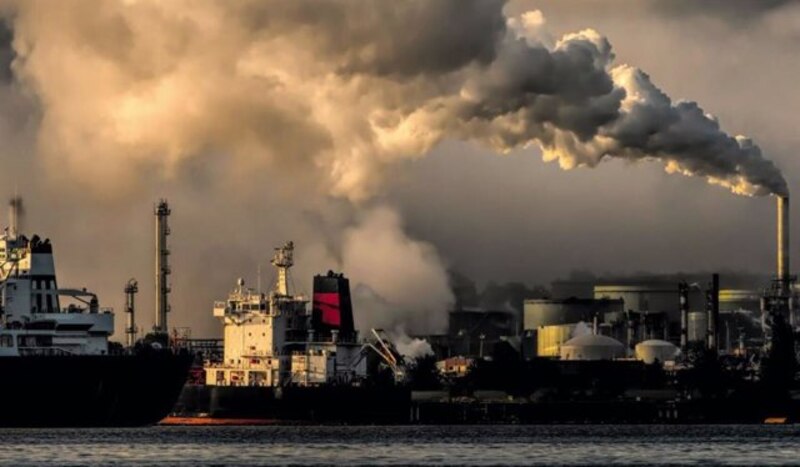 La contaminación del aire en la industria
