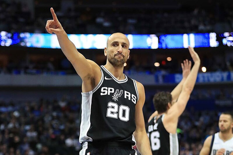 Manu Ginobili, el jugador argentino de baloncesto más destacado de la historia