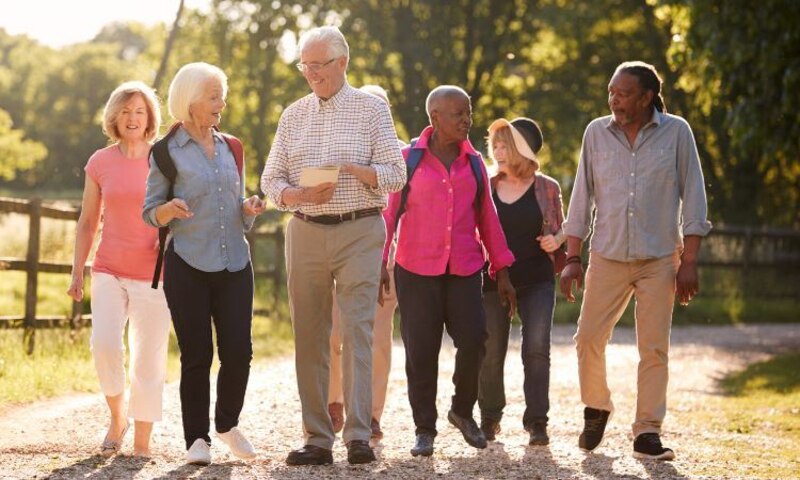 Caminata al aire libre