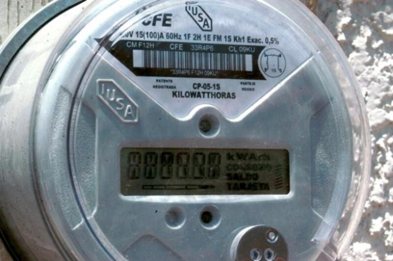 Medidor de electricidad