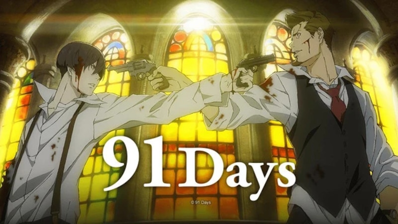 Poster del anime 91 days