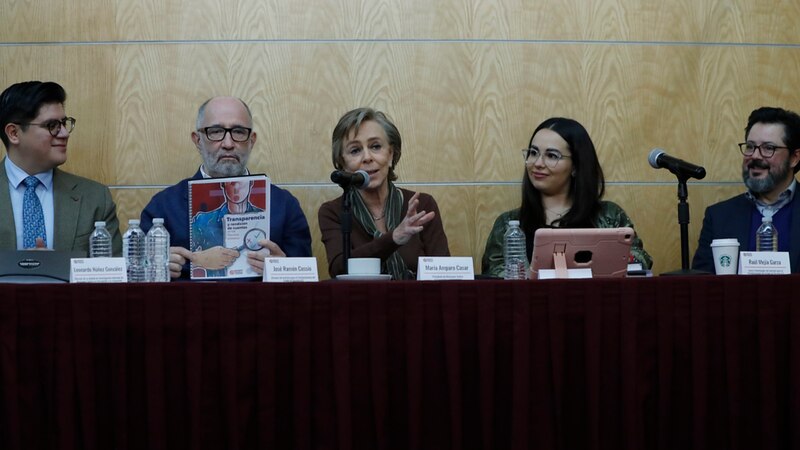 Presentación del libro "La transparencia en la gestión pública"