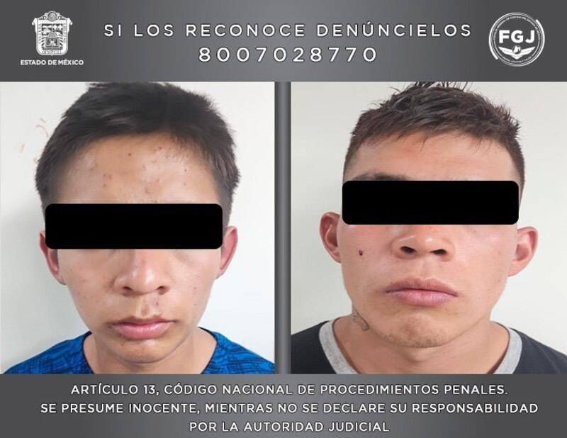 Title: Se buscan a estos dos hombres por un delito en el Estado de México
