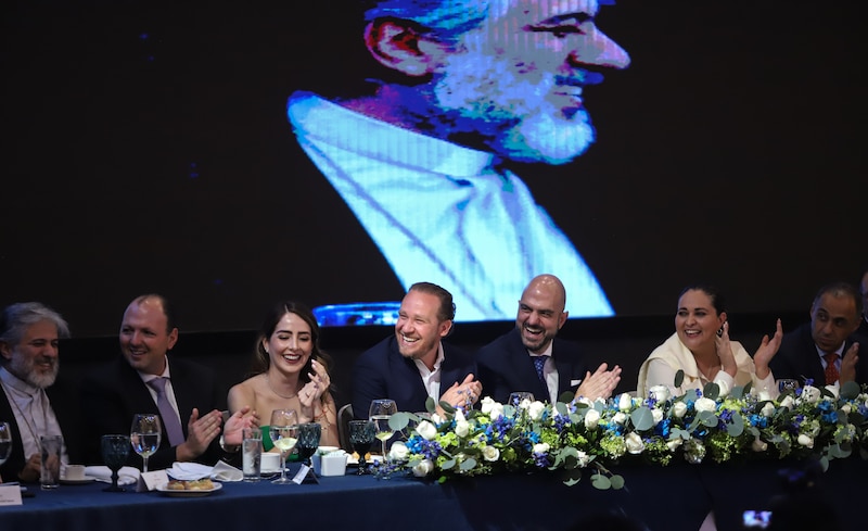 Cena de gala en honor al presidente electo de México, Andrés Manuel López Obrador.