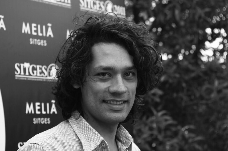 El actor mexicano Tenoch Huerta asiste al Festival de Cine de Sitges 2013.