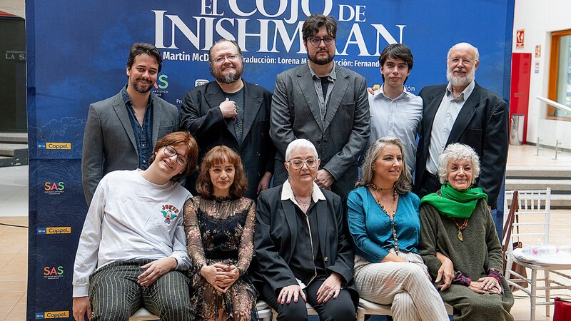 El elenco de Inishman