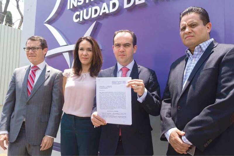 El Instituto Electoral de la Ciudad de México (IECM) presentó el informe anual de actividades 2022.