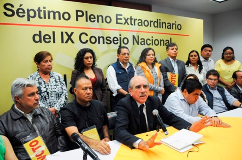Reunión del Consejo Nacional del PRD