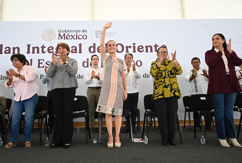 La Presidenta Claudia Sheinbaum encabezó el Plan Integral para el Oriente del Estado de México, que con diversas obras beneficiará a más de 10 millones de habitantes