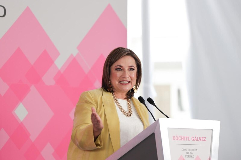 Xóchitl Gálvez, una mujer valiente y comprometida con la verdad.