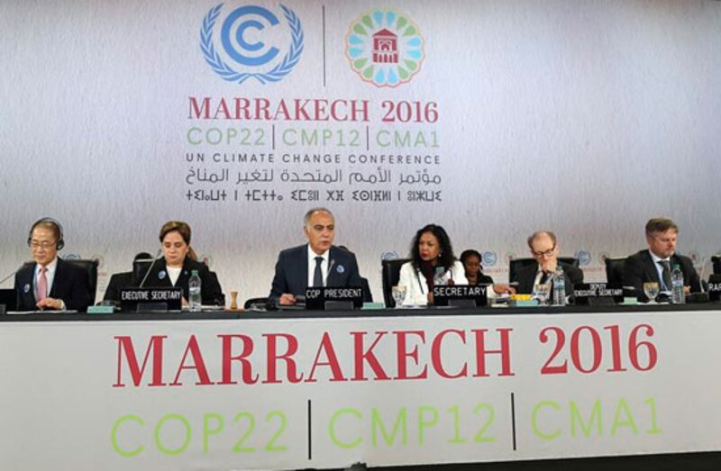La Conferencia de las Naciones Unidas sobre el Cambio Climático de 2016