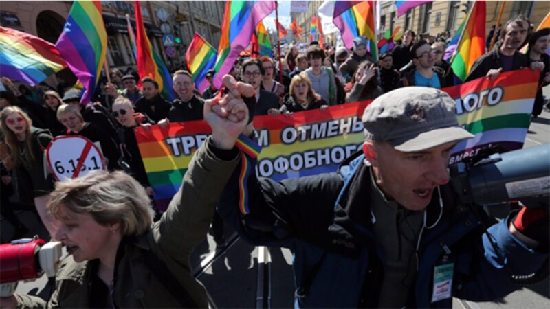 Marcha del Orgullo Gay en Rusia