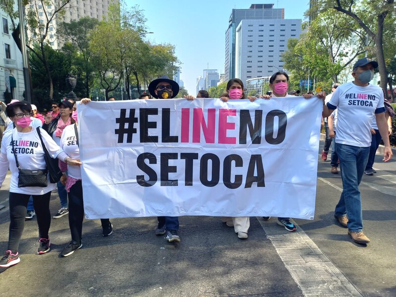 Marcha por el respeto a los derechos de las mujeres