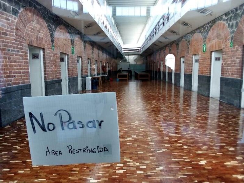 No pasar, área restringida