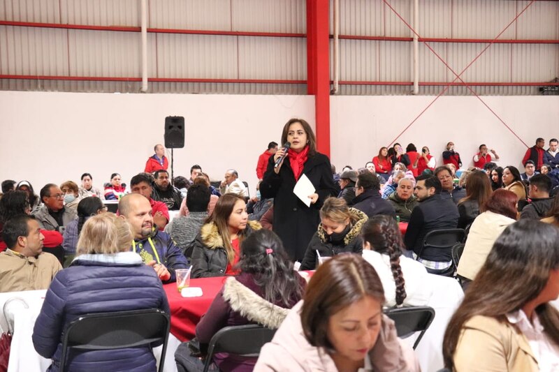 Reunión de trabajo con la comunidad