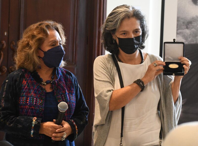 Entrega de la Medalla Bellas Artes a la cineasta María Novaro
