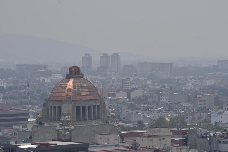 Ciudad de México desde el Monumento a la Revolución