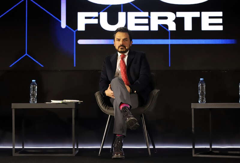 El presidente de México, Andrés Manuel López Obrador, durante una conferencia de prensa.
