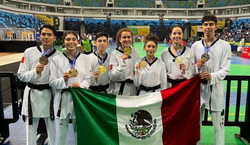 ¡México, campeón del mundo de taekwondo!