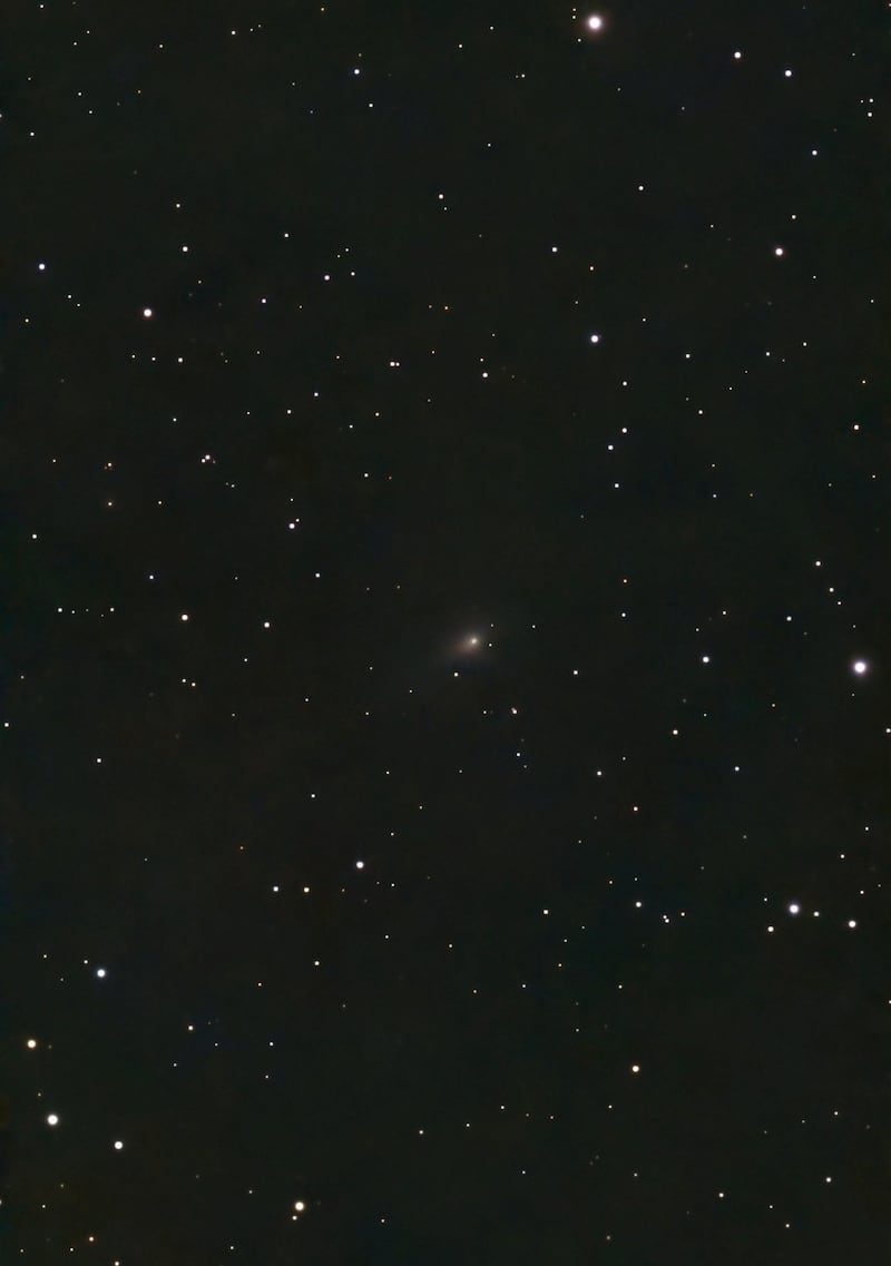 Cometa interestelar captado hoy en máxima aproximación a la Tierra.