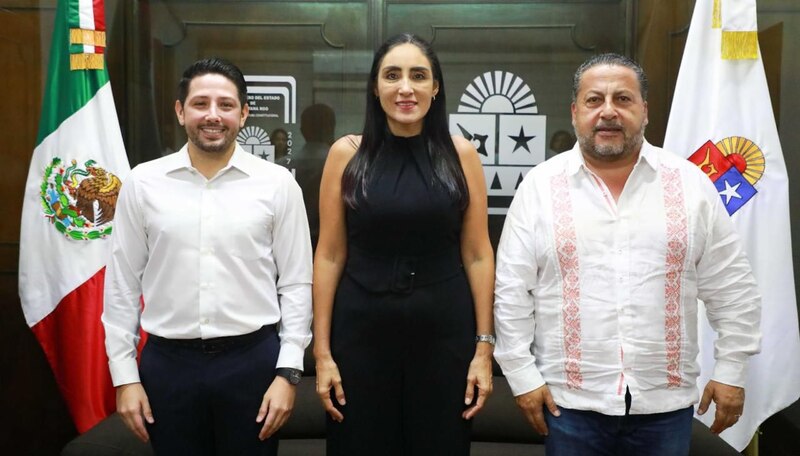 Reunión de trabajo entre funcionarios del gobierno mexicano