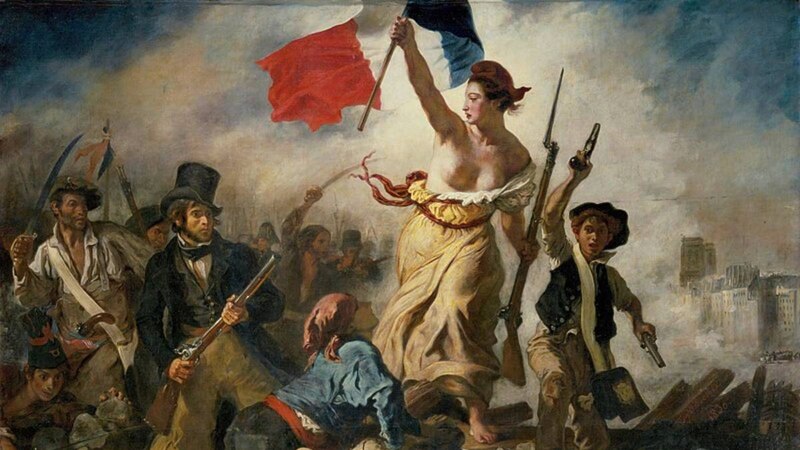 La libertad guiando al pueblo