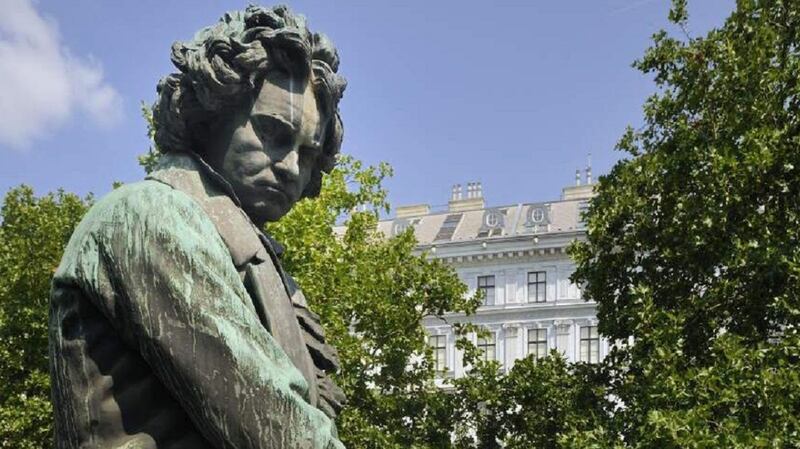 Estatua de Beethoven en Viena