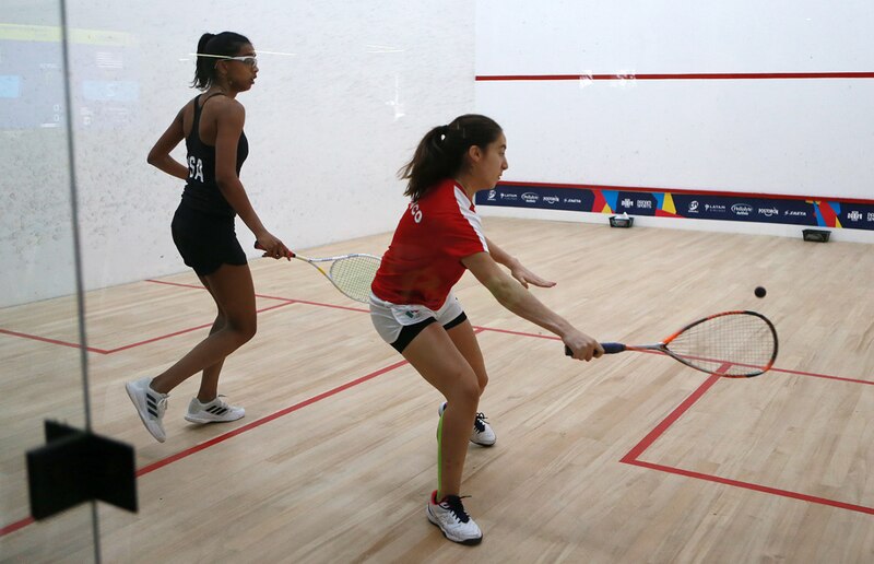 Squash: deporte de raqueta que se juega en una cancha rectangular