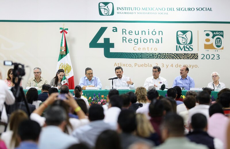 Reunión Regional del IMSS en Atlixco, Puebla