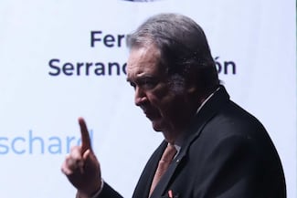 Serrano y las trincheras de hace cinco lustros 