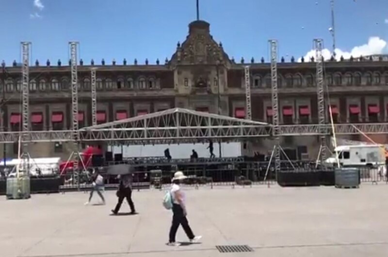El Zócalo de la Ciudad de México