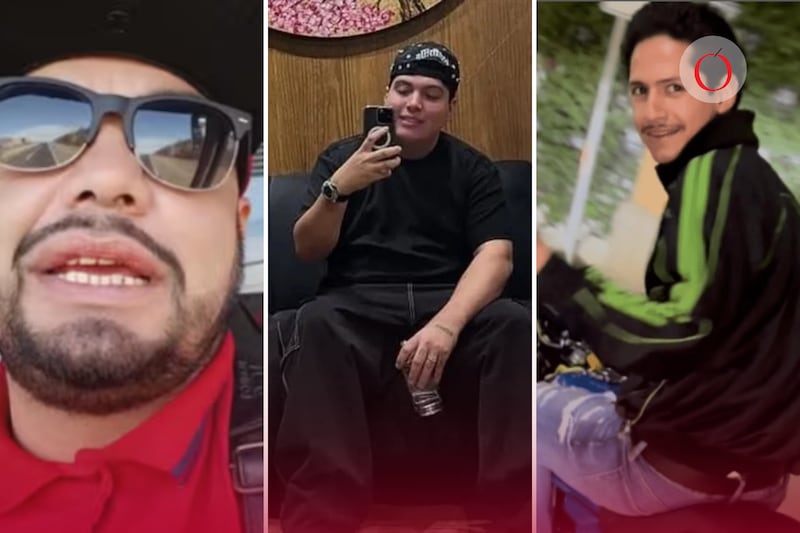 Creadores de contenido a quienes ha alcanzado la contienda violenta entre Los Mayos y Los Chapitos.