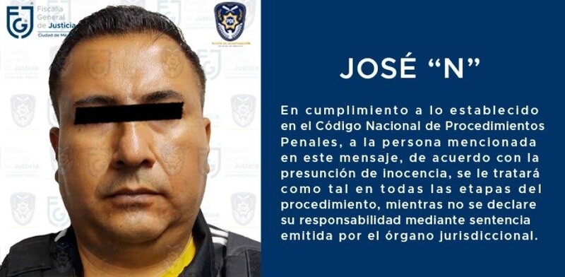 José "N", presunto inocente hasta que se demuestre lo contrario