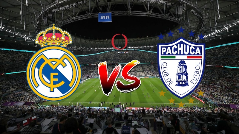 Frente a frente del Real Madrid vs Pachuca de la Copa Intercontinental de la FIFA que se disputará en la cancha del Estadio Lusalil de Qatar este miércoles 18 de diciembre a las 11:00 horas.