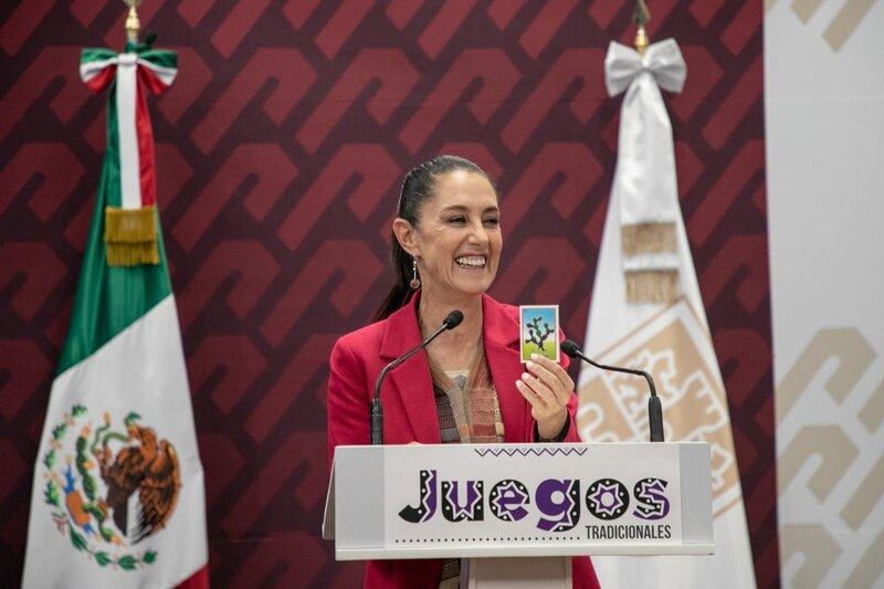 Presentación de los Juegos Tradicionales Mexicanos