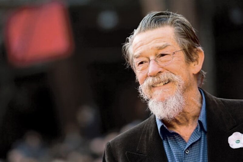 El actor británico John Hurt