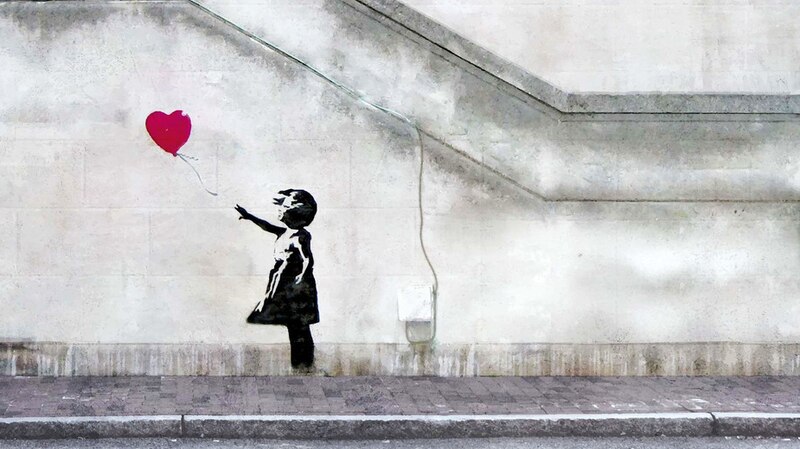 La niña del globo