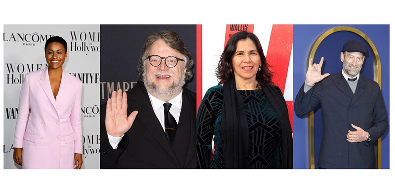 Actores y celebridades en la alfombra roja