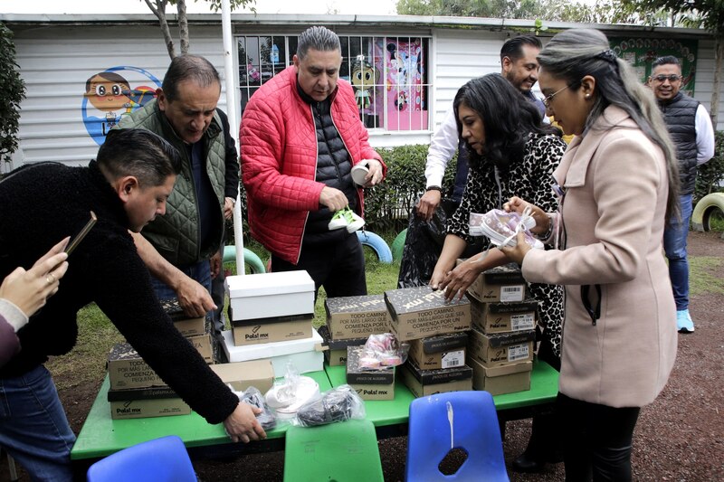 Entrega de calzado escolar en [Ciudad/Estado]