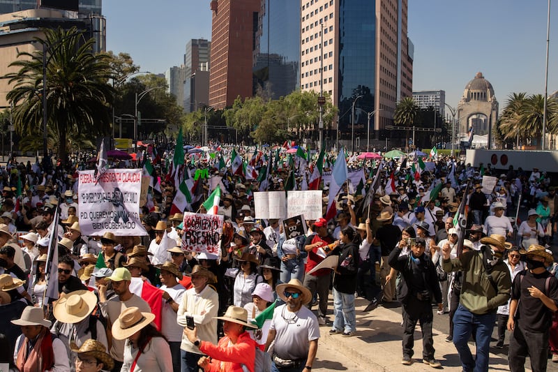 La Crónica Visual de la histórica marcha de la Generación Z
